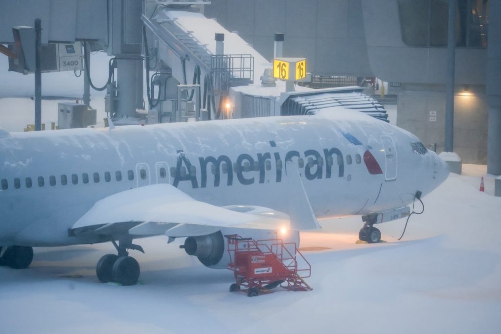 American Airlines: Winter Storm Fern now worst weather disruption in history